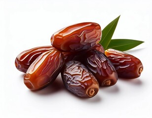 dates isolated on white background 