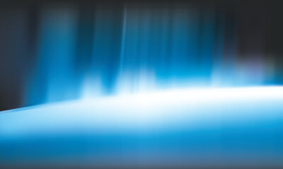Abstract Light Blue Glowing Effect