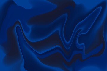 abstract blue silk background, dark blue marble abstract pattern ideal for design elements 