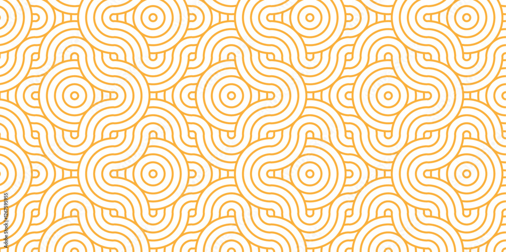 Poster vector abstract overlap geometric wave pattern circles fabric curl transparent. seamless overlapping