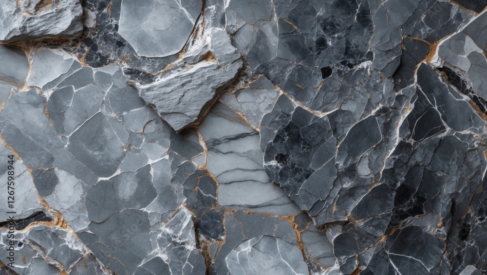 Leinwandbilder grey marble texture background ideal for interior design and home decoration applications in high re