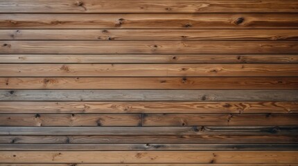 Fototapeta premium Wooden plank wall texture with various shades of brown and natural patterns ideal for backgrounds and design elements Copy Space
