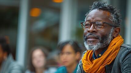 An inclusive faculty retreat where educators of different races and cultures come together to reflect on their teaching practices and promote diversity in education