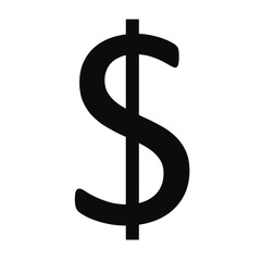 symbol money sign US vector icon
