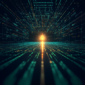 Digital Dimension Grid Pathway for Data Transmission and Future Technology Exploration 90