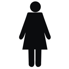 female vector icon