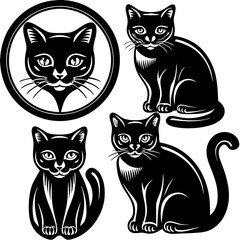 set of cats