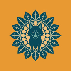 abstract floral pattern