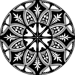 abstract floral pattern