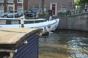 boat on canal