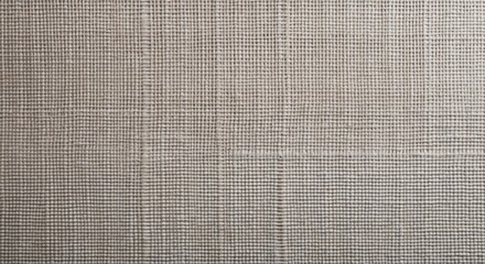 Fototapeta premium Light grey woven textile fabric texture background suitable for wallpaper or interior decoration in minimalist design.