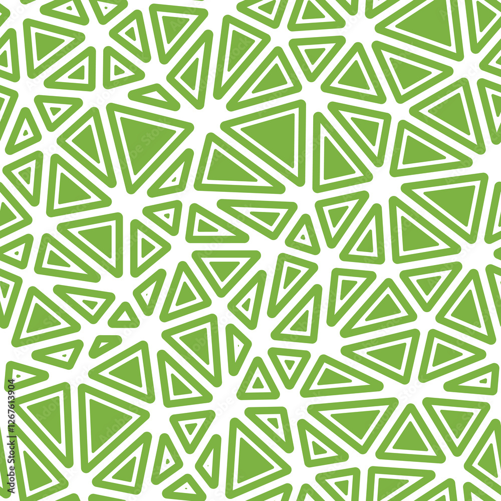Poster abstract background with geometric mosaic shapes. rounded solid shapes in frames. medium triangles s