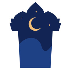 Arabic Window Night View