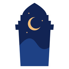 Arabic Window Night View