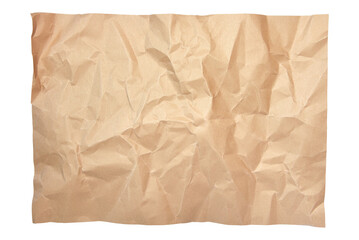 Brown Paper Deckled Edge and Fold for background.