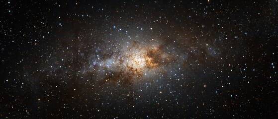 Obraz premium Messier 33: The Triangulum Galaxy, A Cosmic Tapestry of Stars and Nebulae