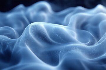 Obraz premium abstract background with blue silk