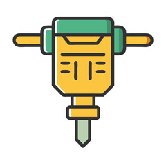 jack hammer illustration