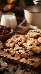 Scrumptious Raisin Cookies Fresh From The Oven - The Joy of Homemade Baking
