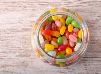 Jelly beans candies