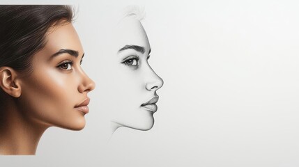 Before to after A basic photo converted into a highly detailed pencil sketch