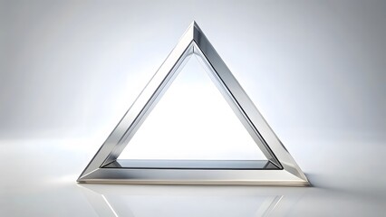 Abstract Metal Triangle