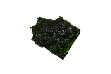 seaweed or nori sheets with white background