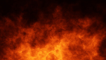 Artistic fire flames texture illustration background.