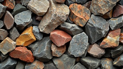 Various Pebbles Background