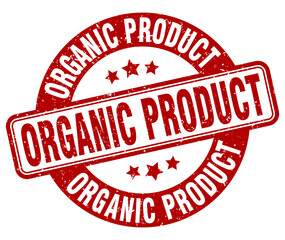 organic product stamp. organic product label. round grunge sign
