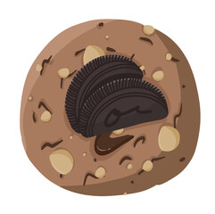 Hazelnut Choco Cookies