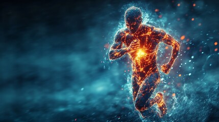 Superman with surging energy