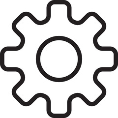 settings icon outline