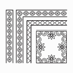 Border svg Bundle vector