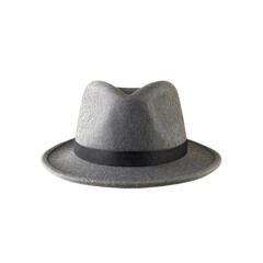 Grey Fedora Hat - Classic Style Headwear