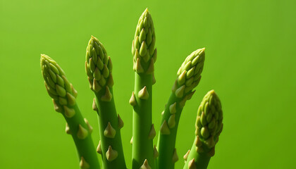 Immersive 3D experience showcasing close-up Asparagus officinalis with realistic textures and animations
