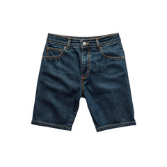 Men's Dark Wash Denim Shorts - Casual Summer Fashion Apparel