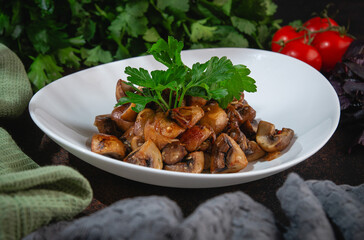 Sautéed Mushrooms with Fresh Herbs