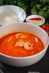 Tom Yum Soup with Shrimp – Spicy Thai Delight