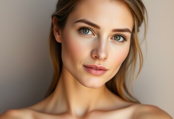 Obraz premium Natural light portrait of a woman