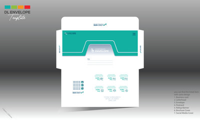 envelope for corporate and any use