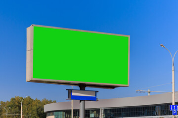 Large billboards for outdoor advertising along the roads. Background for design. 