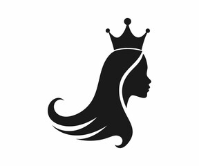 Elegant Silhouette of a Woman with a Crown © MST. THAMIN BEGUM
