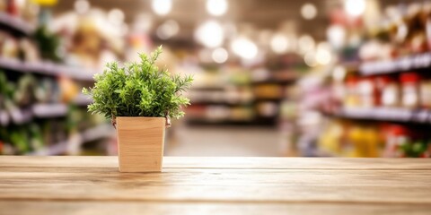 Fototapeta premium fresh herbs in the market