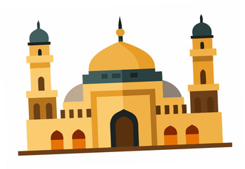 taj mahal vector illustration