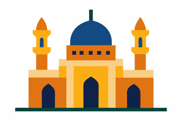 taj mahal vector illustration