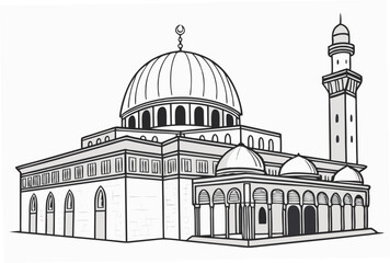 vector illustration of a building