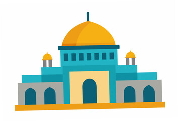 taj mahal vector illustration