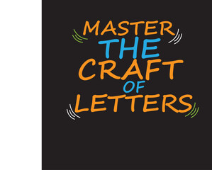 Print T-shart digain master the craftv letters