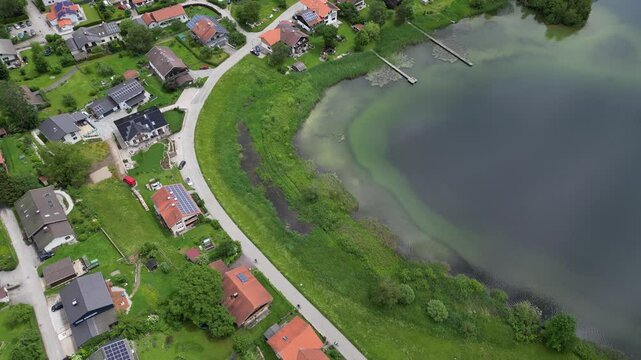 Seeoner See und Kloster von oben